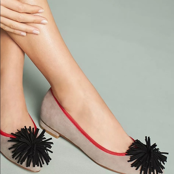 Anthropologie Pommed Ballet Flats - Picture 3 of 4